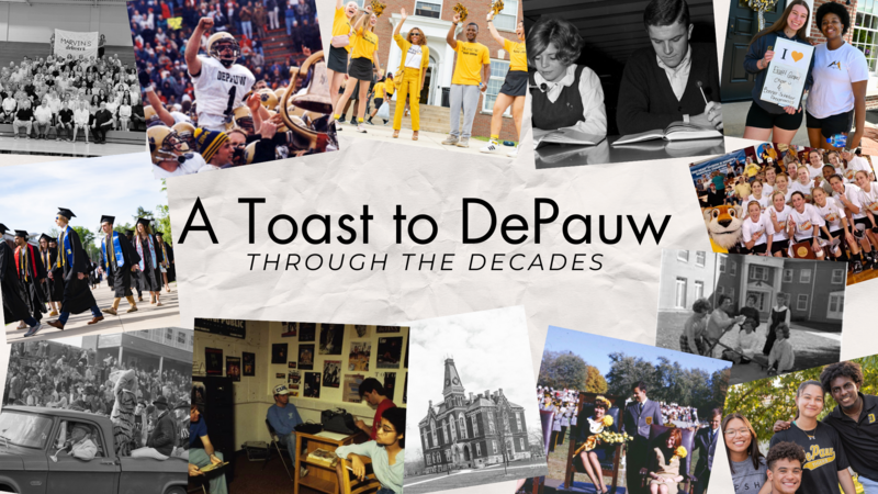 A Toast to DePauw Through the Decades