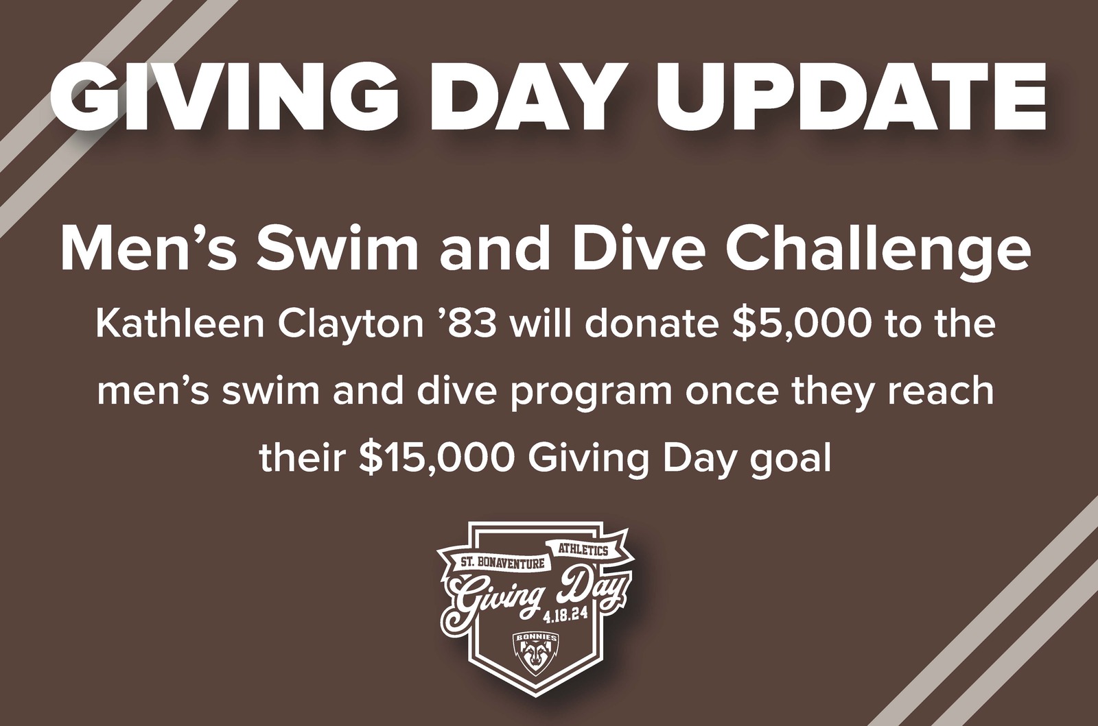 Men's Swimming and Diving · GiveCampus