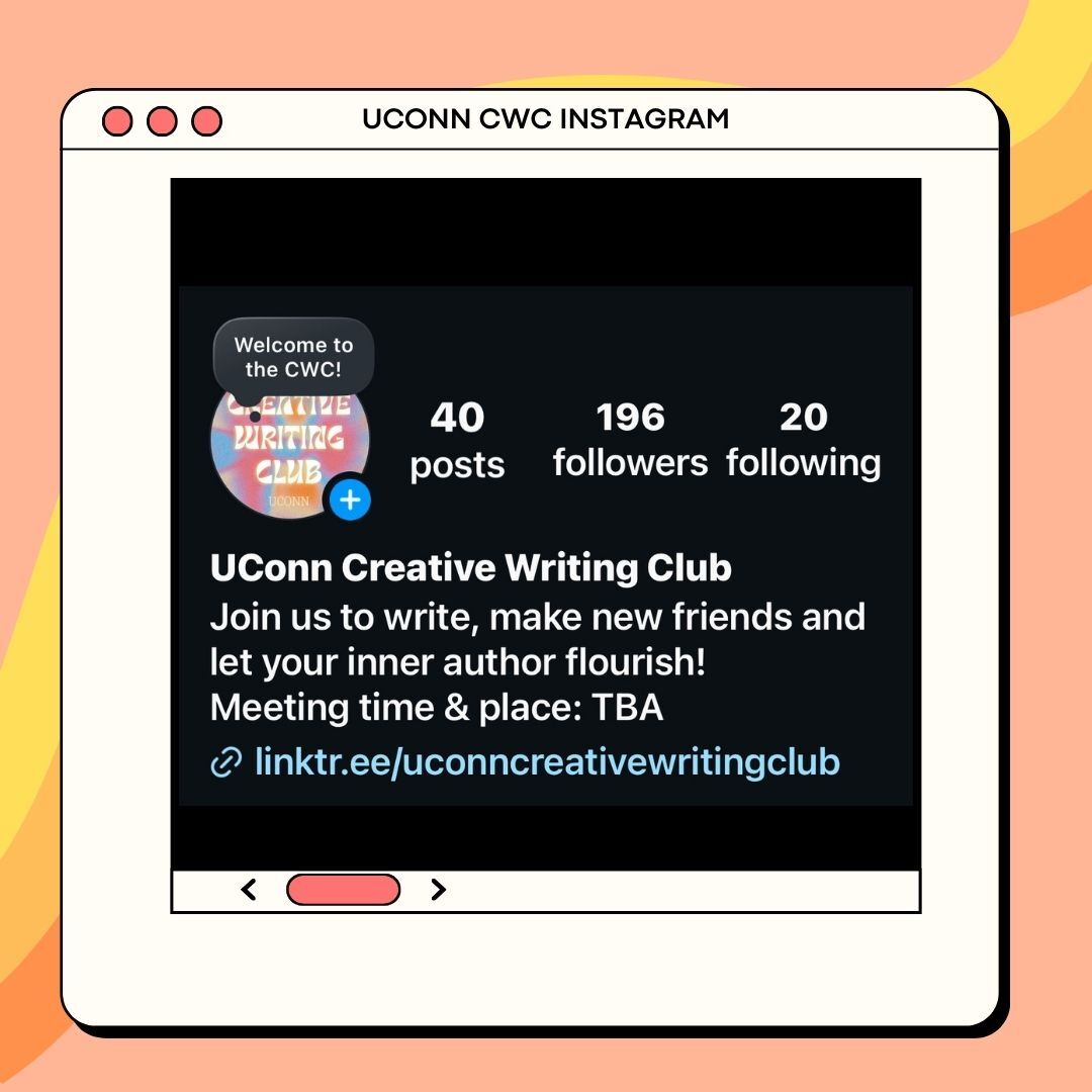 Creative Writing Club Instagram