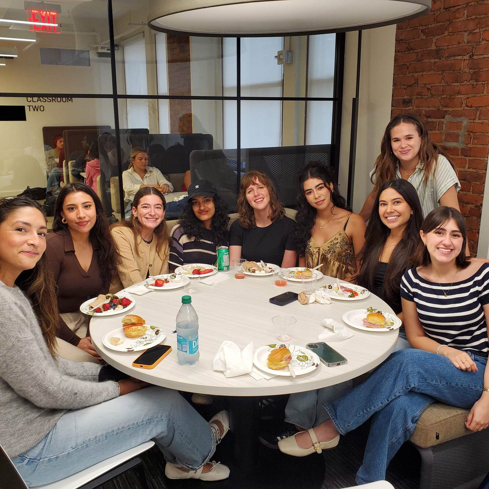 UTNY Students at the UTNY Center