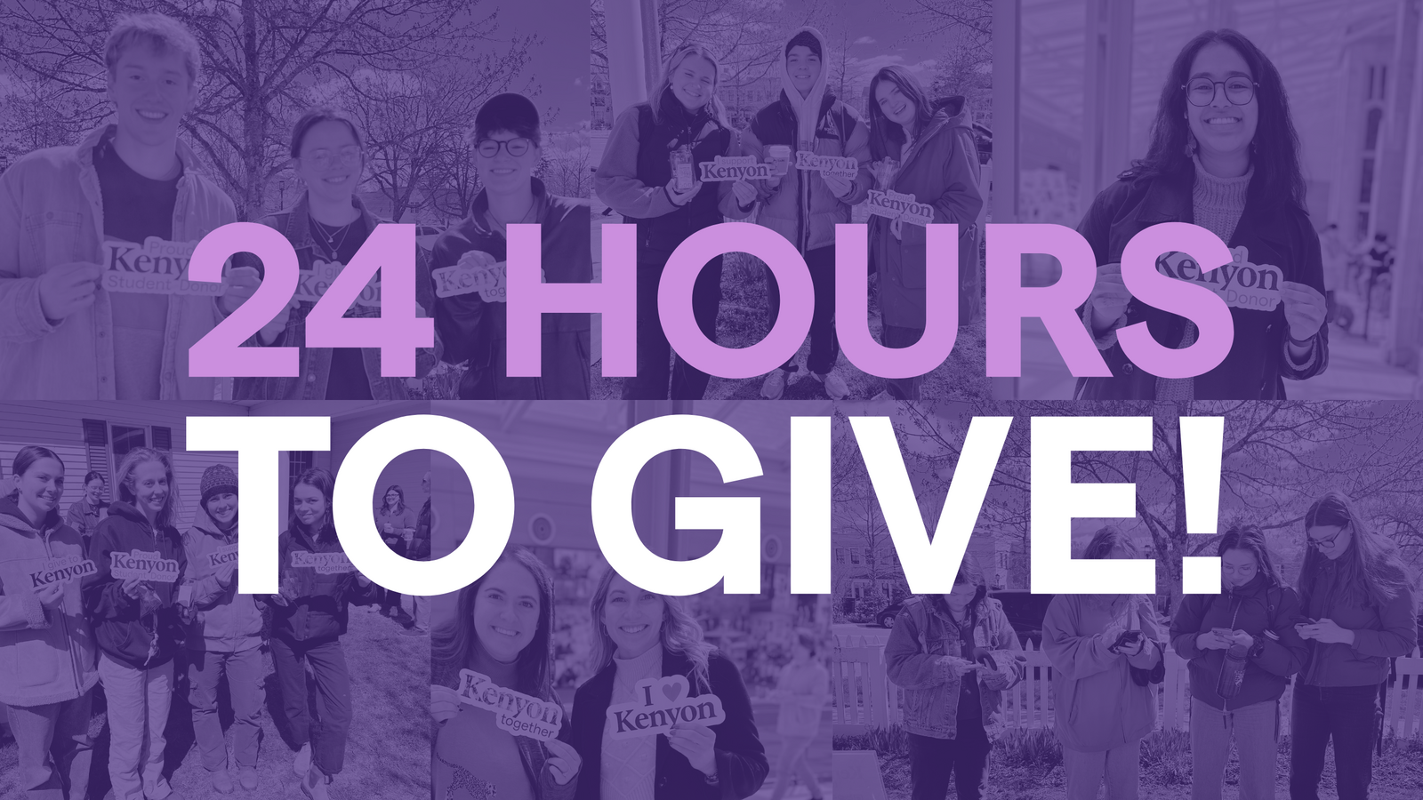 24 Hours to Give 24 Hours to Give