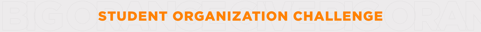 Student Organization Challenge