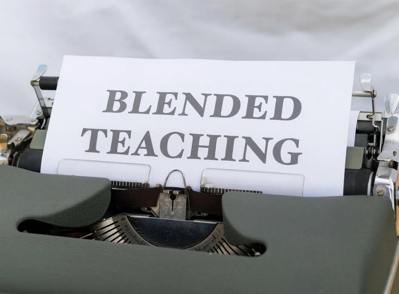 Blended Teaching and Course Design