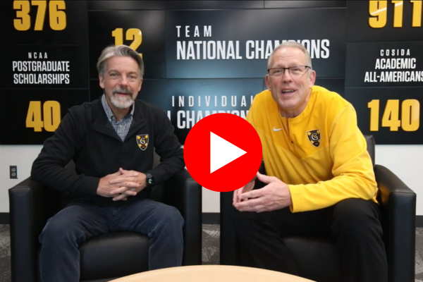 President, John Volin & Athletic Director, Tom Brown