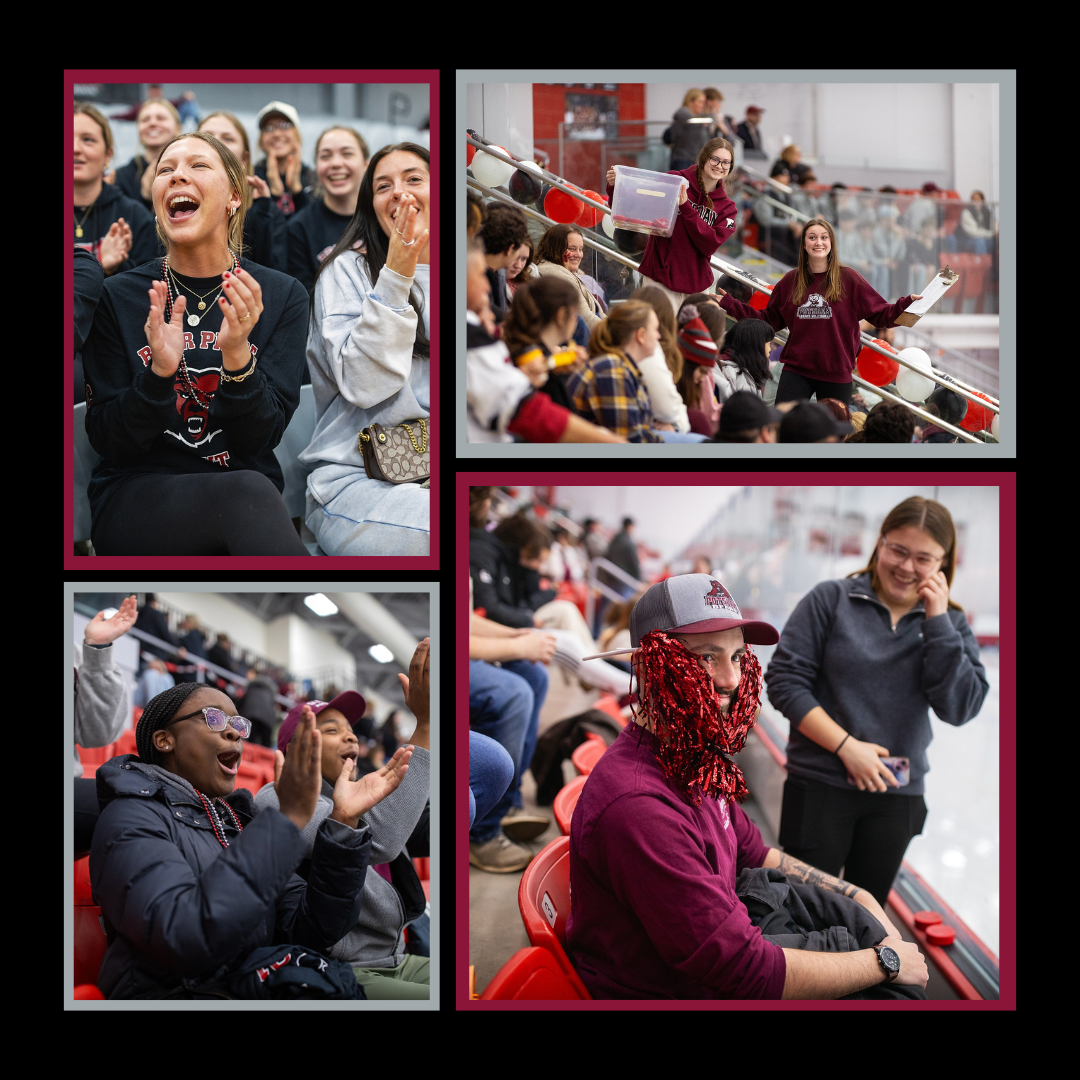 Students at Bear Pride Night