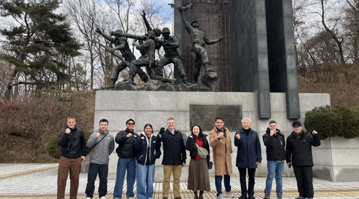 Staff Ride at the Korean War Memorial