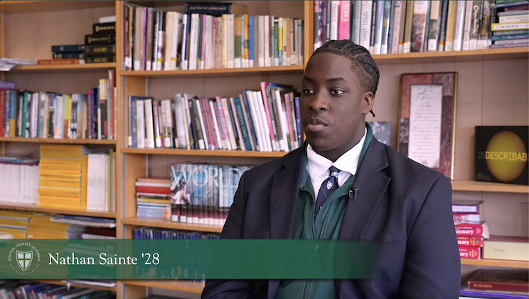 Profile video of Nathan Sainte '28