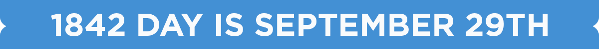 1842 Day is September 29th