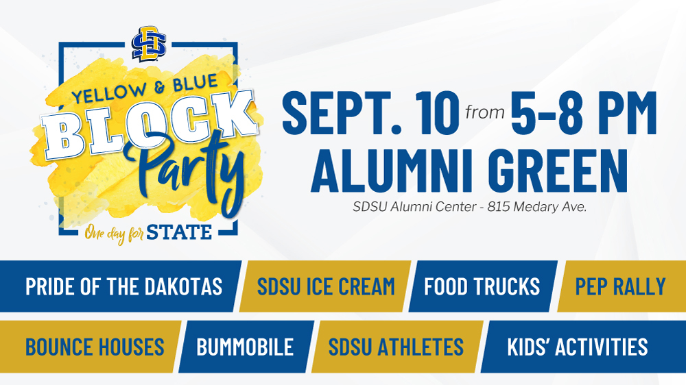 Yellow & Blue Block Party