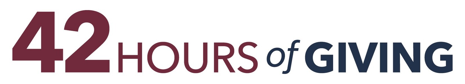 42 Hours of Giving logo