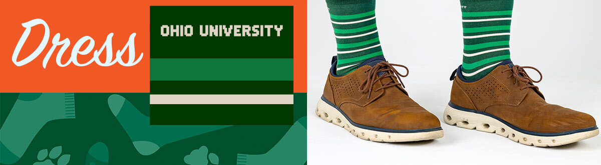 Ohio University Socktober - Dress Socks