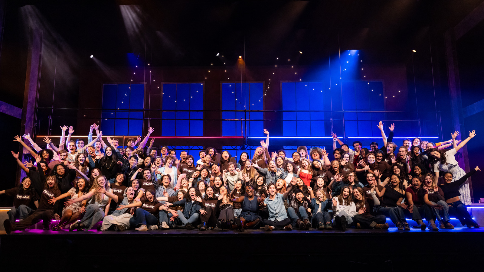Photo of the cast and crew of 2025's production of Footloose Photo of the cast and crew of 2025's production of Footloose