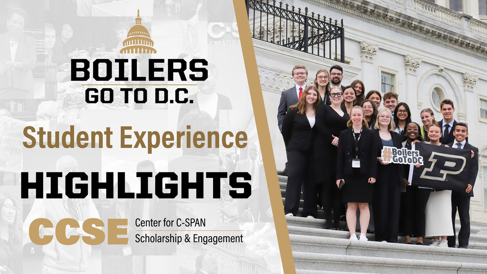 Boilers Go To DC Maymester Student Experience Highlights