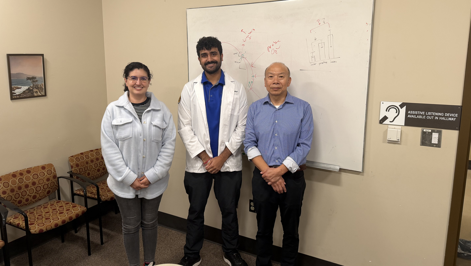 Jeevan Mann and the Dr. Zhao Research Lab team at UC Davis Health. Jeevan Mann and the Dr. Zhao Research Lab team at UC Davis Health.
