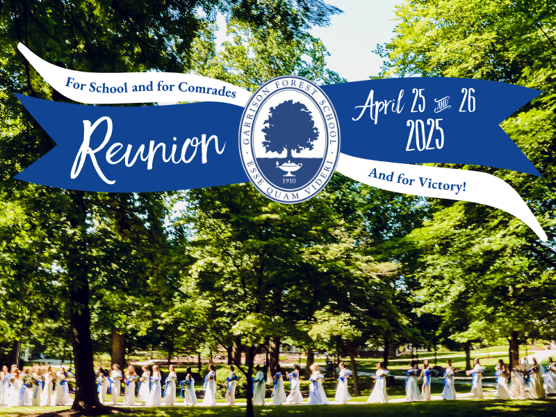 Landing page image for Garrison Forest School Reunion 2025 Registration