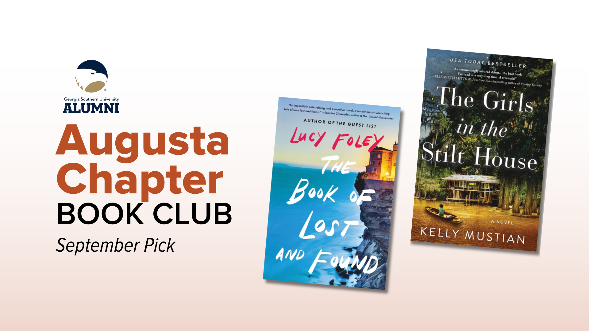 Augusta Book Club - The Book of Lost and Found/The Girls in the Stilt House