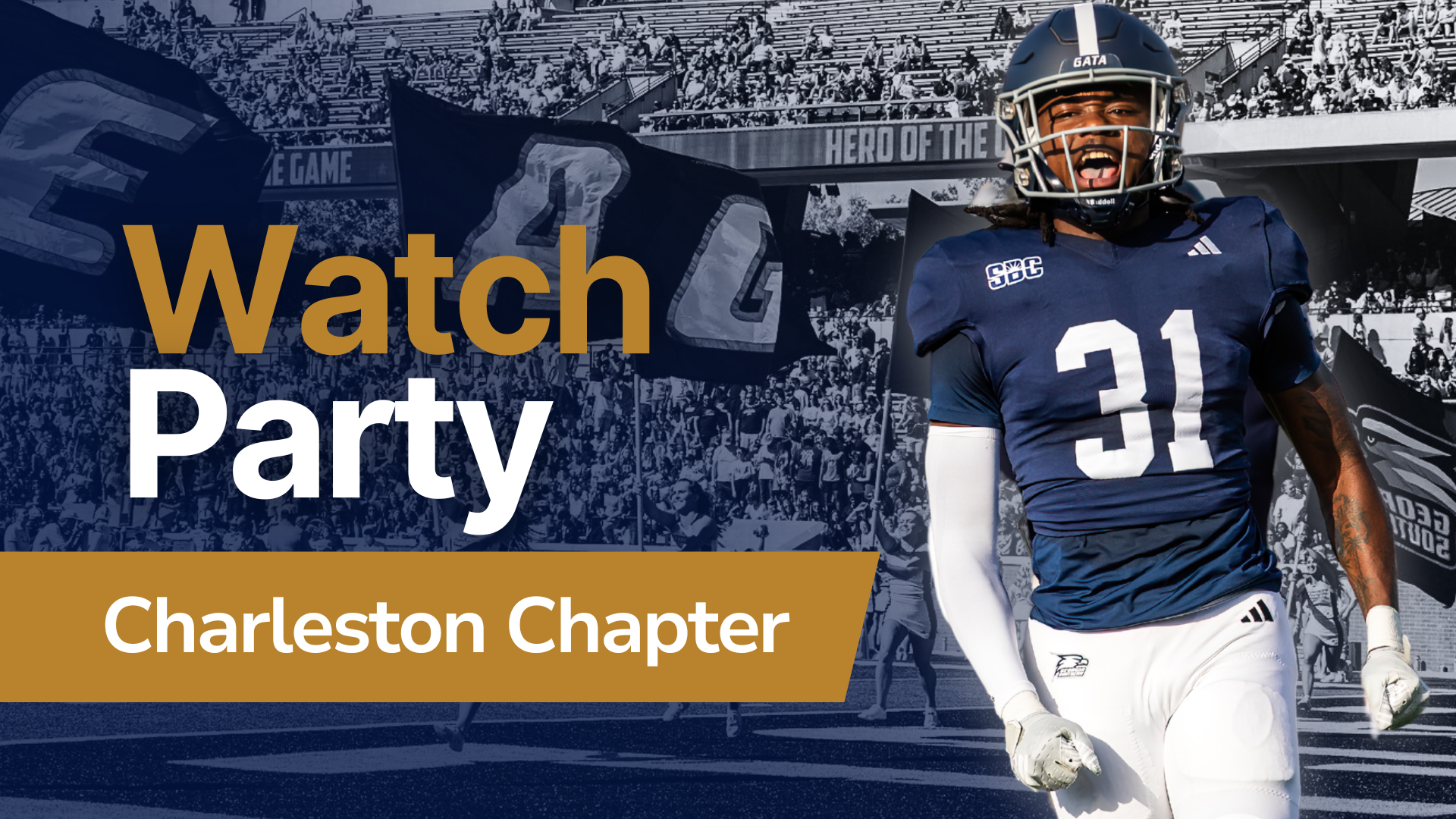 Charleston Chapter Watch Party - Georgia Southern vs Fresno State