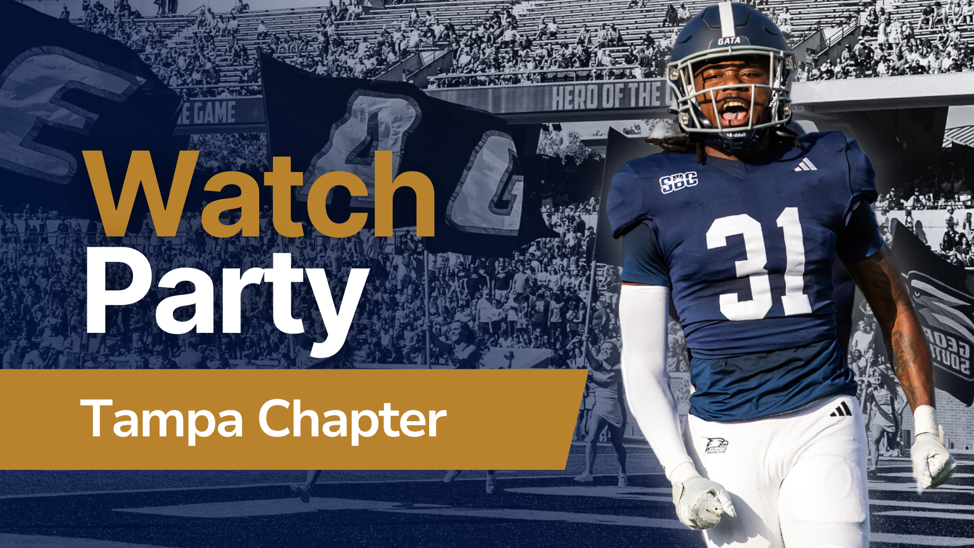 Tampa Chapter Watch Party - Georgia Southern vs USC