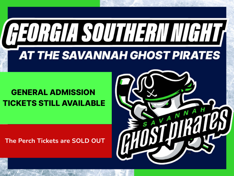 Georgia Southern Day at the Savannah Ghost Pirates