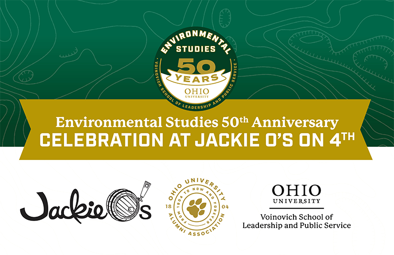 Landing page image for Environmental Studies 50th Anniversary Celebration