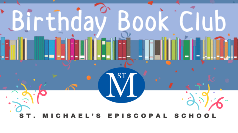 Landing page image for St. Michael's Birthday Book Club 2025-26